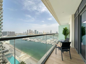 Trophy Luxury 1BDR in Emaar Beach Front with Panoramic Sea Views from the Apartment and Private Beach Access